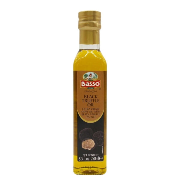 Black Truffle Oil, Large Bottle 8.5oz (250 ml) | BASSO - Image 3