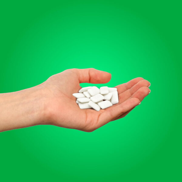 Xylitol Gum | PUR Aspartame Free Natural Spearmint, 55 Pieces - Image 3